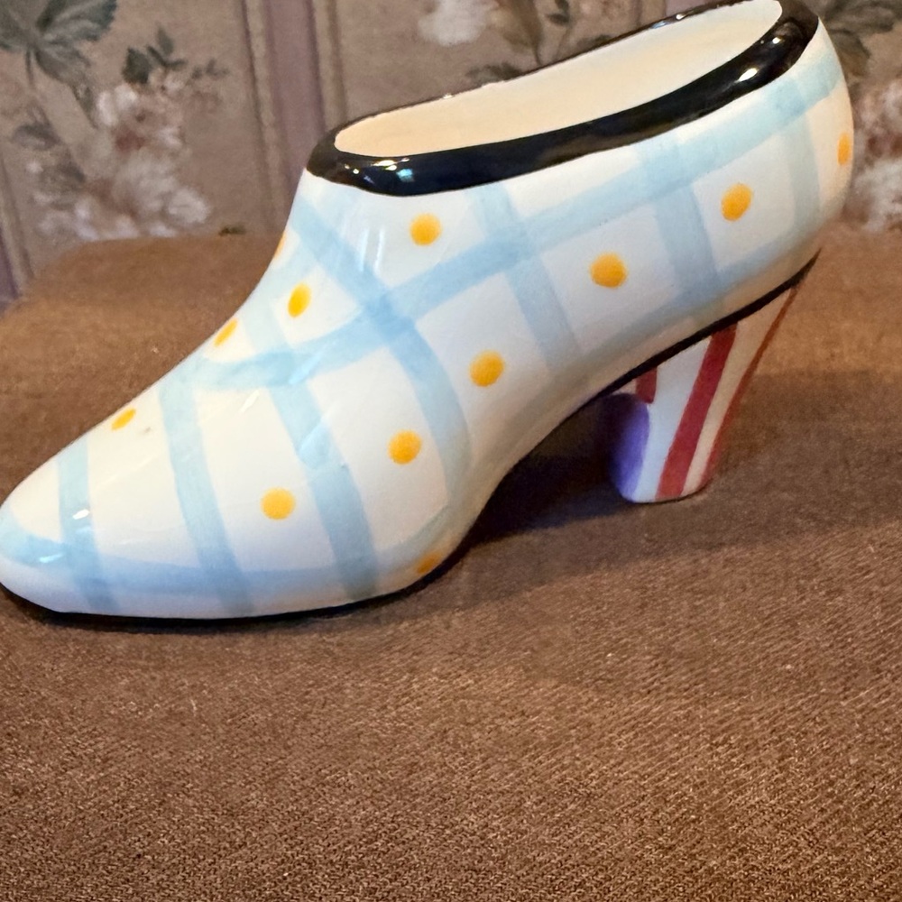 Funky Ceramic Shoe Decor